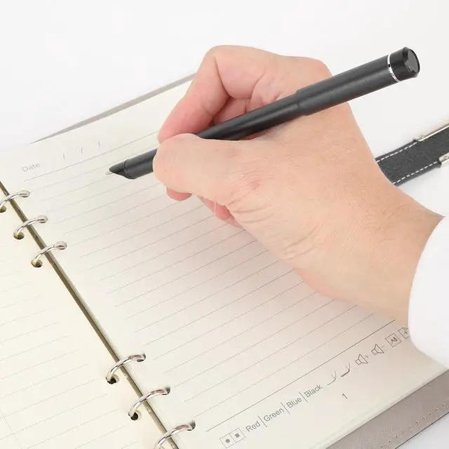 Alt view image 5 of 5 - Digital Smart Pen and Notebook, Real Time Sync for Digitizing, Convert to Text, Offline Storage, Sharing Paper Notes, Smartpen Writing Set for Phones, Tablets, Study Notes (Black)