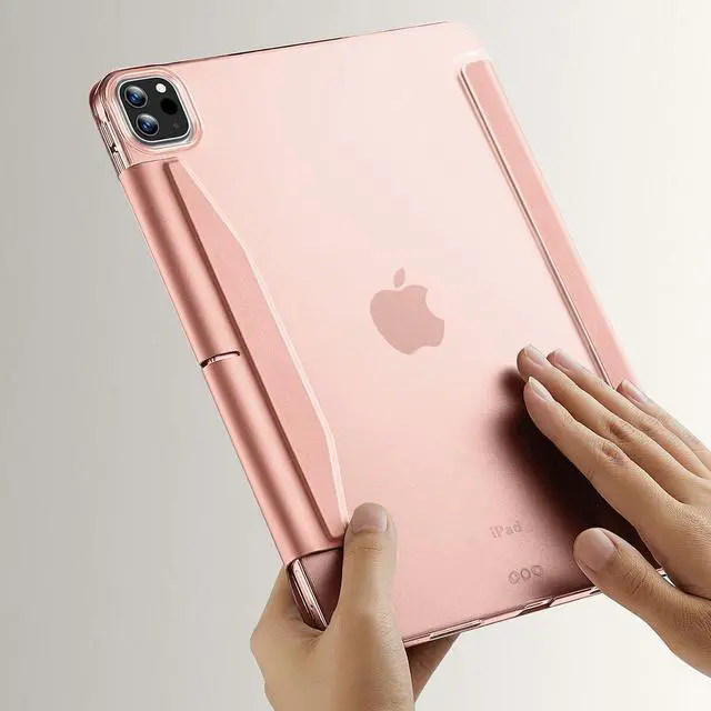 Alt view image 4 of 5 - Sahara - Venture Series Tri-Fold Folio Case for iPad Pro 13" (M4 2024/M5 2025), Desert Rose, (TB00377)