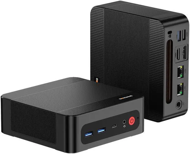 Main image of BOSGAME P3 Plus Mini PC, Mini Computers with AMD Ryzen 7 7840HS, 32GB DDR5 1TB PCle SSD, 4K Triple Display, Dual RJ45 LAN, Wi-Fi 6E/BT5.2, Micro Desktop Computers for Gaming & Office