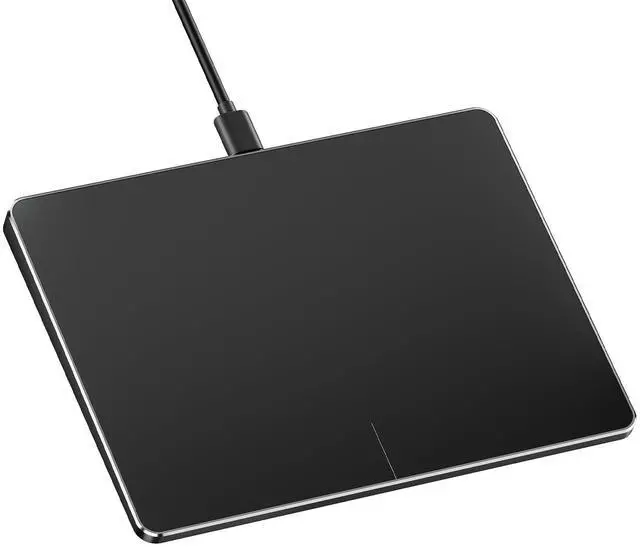 Main image of ProtoArc Wired USB Trackpad for Windows 10/11, Large High-Precision Wired Trackpad Mouse with Multi-Gesture, Ultra Slim Portable Aluminum Touchpad Mouse for Computer/Desktop/Laptop, Black