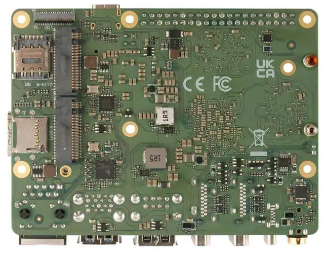 Alt view image 2 of 5 - Radxa Rock 5B+ RK3588 8-core CPU, GPU & NPU Support, 8K HDMI, LPDDR5 RAMSBC,Single Board Computer (Radxa Rock 5B+ 32GB)