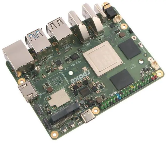 Alt view image 5 of 5 - Radxa Rock 5B+ RK3588 8-core CPU, GPU & NPU Support, 8K HDMI, LPDDR5 RAMSBC,Single Board Computer (Radxa Rock 5B+ 32GB)