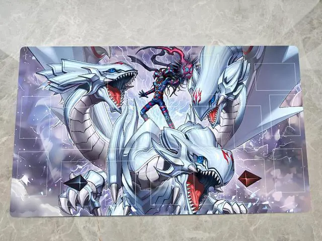 Main image of ZCYWXW Playmat with Zones Many Kinds of Master Magia Dragon OCG CCG TCG Mat Trading Card Game Play Mat Mouse Pad & Bag (ZC001-A)