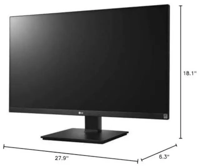 Alt view image 5 of 5 - LG 27'' 27BK67U-B IPS UHD 4K Monitor (3840x2160) with USB Type-C Connection, Dynamic Action Sync & AMD FreeSync Technology