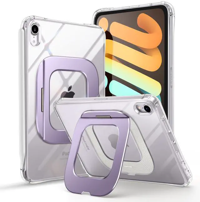 Main image of SUPCASE for iPad Mini 7 A17 Pro 2024 Case with Stand (Unicorn Beetle Prism), [Anti-Scratch] [Support Apple Pencil Charging] Slim Protective Clear Cover for iPad Mini 7th/6th Generation 8.3 Inch,Purple