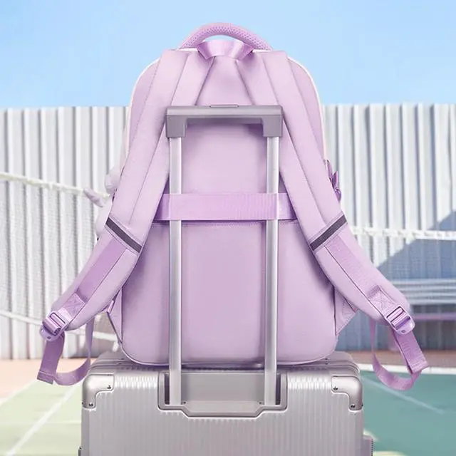 Alt view image 2 of 5 - Aufona School Backpack for Teen Girls, 15.6" Laptop Backpack School Bag Middle High School College Bookbag Travel Daypack (Black)