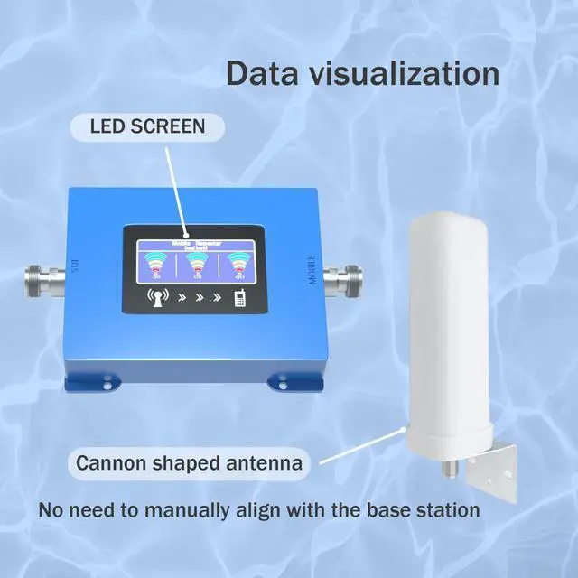 Alt view image 3 of 5 - 5G 4G 3G 2G Cell Phone Signal Booster for Band 12/13/17,700MHz, LTE Signal for All U.S. Carriers,