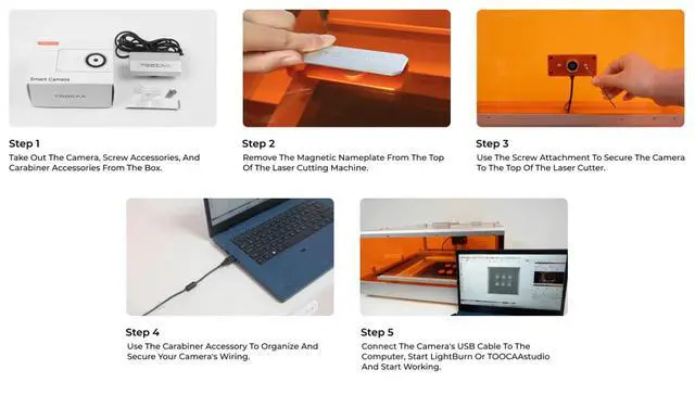 Alt view image 4 of 5 - TOOCAA Smart Camera for L2