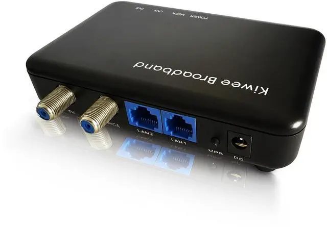 Alt view image 2 of 5 - MoCA 2.5 Adapter with Dual 2.5GbE Ports (2-Pack) | Extended E Band (400900MHz) | Satellite TV Compatible | 2.5Gbps Wired LAN for Streaming, Gaming, Mesh WiFi | Includes Cables | KB-M3-02E