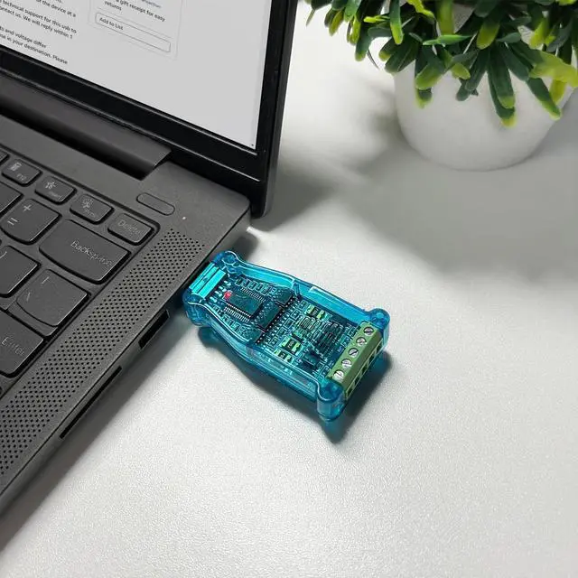 Alt view image 5 of 5 - DSD TECH SH-U11 USB to RS485 RS422 Converter with FTDI FT232R Chip Work for Modbus