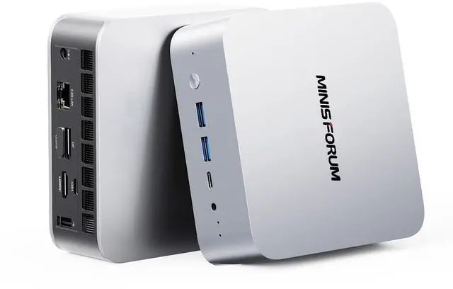 Main image of MINISFORUM X1-255 Mini PC AMD Ryzen 7 255 Processor 32GB DDR5 1TB SSD Micro Computer, 2xUSB4/HDMI/DP Four Video Output, 2.5G Lan/WiFi7/BT5.4/Oculink Port, Built-in Dual Microphones Small Form Factor
