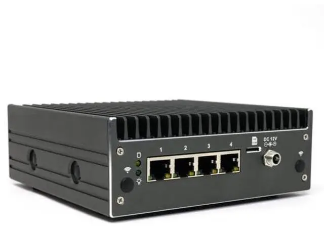 Alt view image 3 of 5 - Protectli Vault Pro VP2430-4 Port, Micro Appliance/Mini PC - Intel N150, 4X 2.5G NICs, DDR5 RAM, 32GB eMMC on-Board, M.2 SATA SSD Storage, AES-NI, Barebones