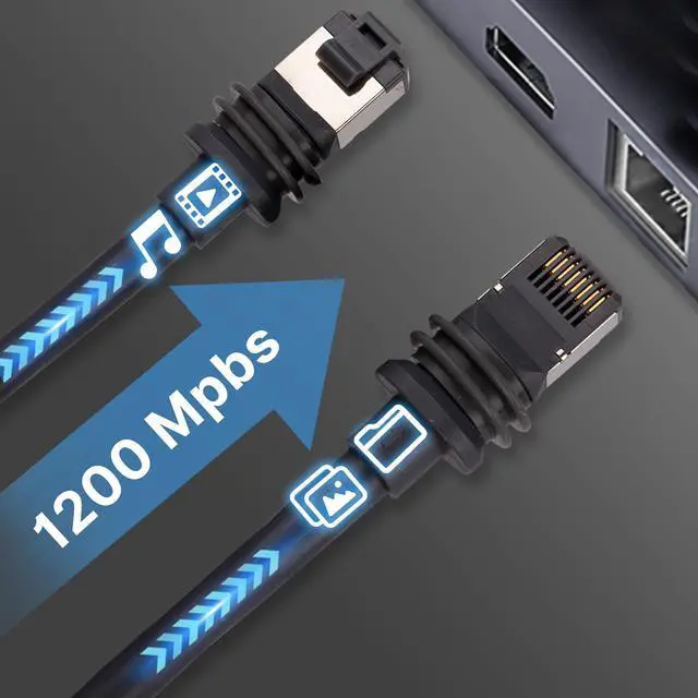 Alt view image 2 of 5 - Zeus & Ruta Starlink Gen 3 Cable, 100FT/30.5M Starlink Replacement Cable, High-Speed Satellite Internet Accessory for Starlink Standard Gen 3, CE/UL/FCC Professional Certification