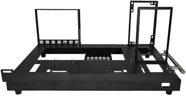 Alt view image 3 of 5 - ALAMENGDA Open Computer Case,Open Air Pc Case, Two-Way Server Motherboards AccessoriesTest Stand, DIY Pc Test Bench (ATX)
