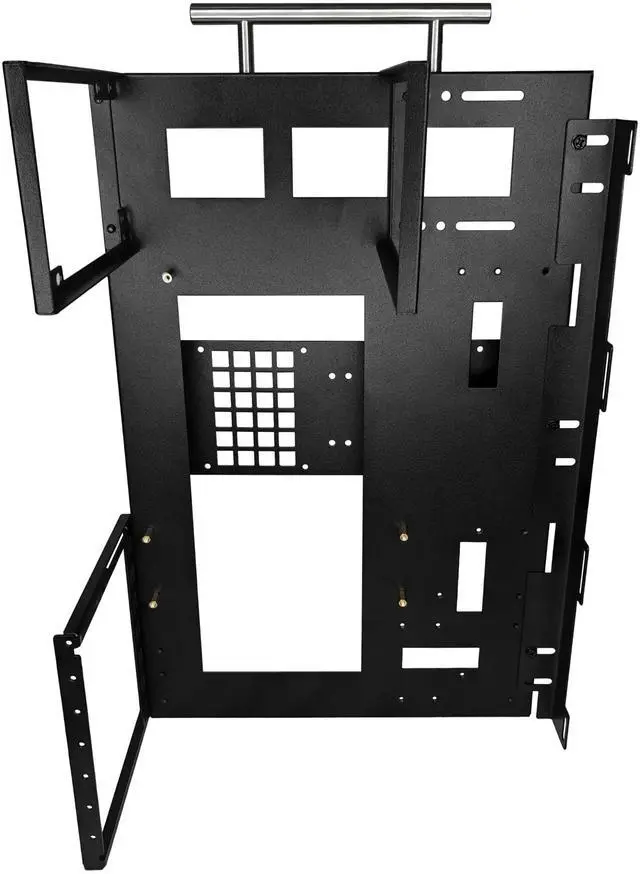 Alt view image 2 of 5 - ALAMENGDA Open Computer Case,Open Air Pc Case, Two-Way Server Motherboards AccessoriesTest Stand, DIY Pc Test Bench (ATX)