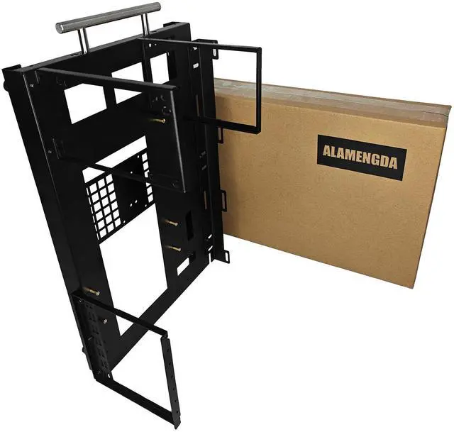 Alt view image 5 of 5 - ALAMENGDA Open Computer Case,Open Air Pc Case, Two-Way Server Motherboards AccessoriesTest Stand, DIY Pc Test Bench (ATX)