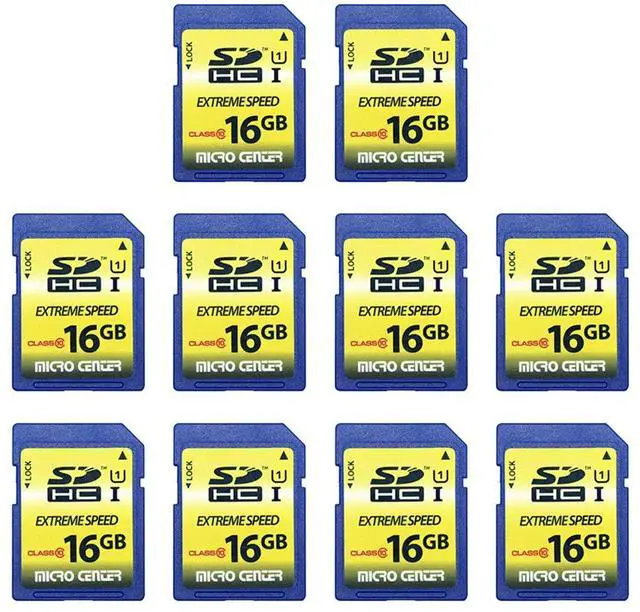 Alt view image 2 of 5 - INLAND SuperSpeed 5 Pack 64GB USB 3.0 Flash Drive+10 Pack 16GB Class 10 SDHC Flash Memory Card