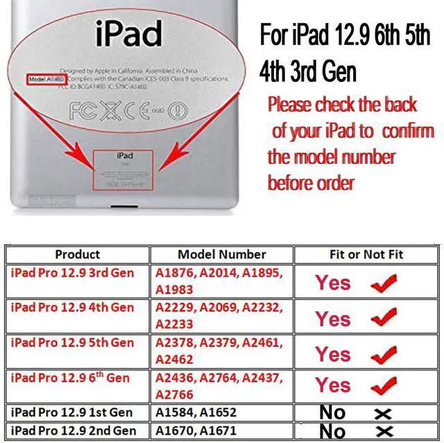 Alt view image 2 of 5 - JYtrend Case for iPad Pro 12.9 6th 5th 4th 3rd Generation, Rotating Stand Smart Cover Auto Wake Up/Sleep Model A2436 A2764 A2437 A2378 A2379 A2461 A2229 A2069 A2232 A1876 A2014 A1895, Butterfly Flower