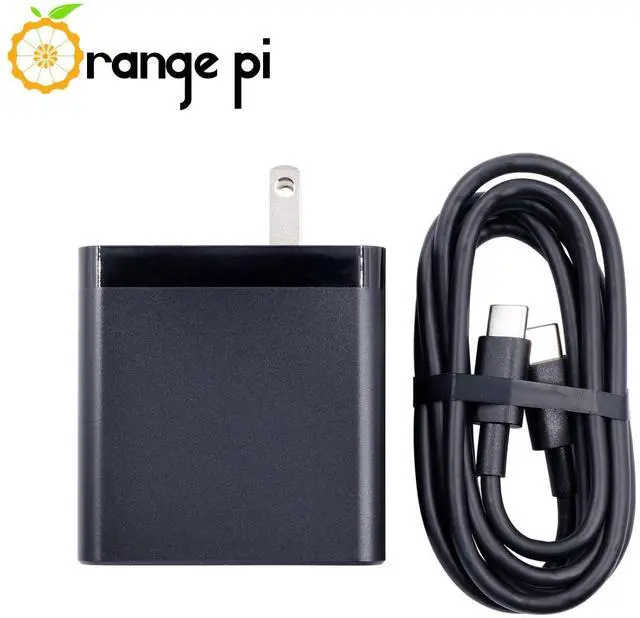 Alt view image 3 of 4 - Orange Pi 100W Type-C Power Supply Adapter for Orange Pi 6 Plus, Multiple Circuit Protection USB C Charger Transformer Compatible 100W Fast Charging, US Standard Plug, Highly Compatible