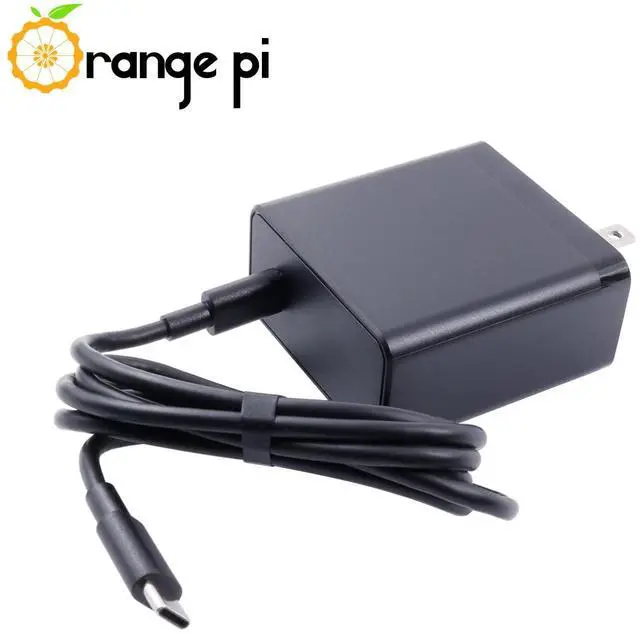 Alt view image 4 of 4 - Orange Pi 100W Type-C Power Supply Adapter for Orange Pi 6 Plus, Multiple Circuit Protection USB C Charger Transformer Compatible 100W Fast Charging, US Standard Plug, Highly Compatible