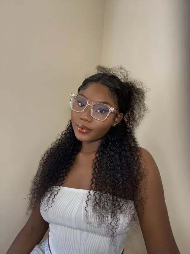 Alt view image 2 of 5 - VISOONE 2 Pack Rectangle TR90 Blue Light Blocking Glasses Computer Eyewear with Preppy Look for Women and Men Cougar