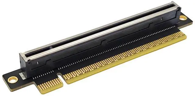 SAPGRC PCIe 5.0 x16 Riser Card, PCIe to PCIe Adapter Card, PCI Express 5.0 x16 to PCIe Converter, PCI-e Extender Card for Computer & 1U/2U/3U/4U Server Case, 270 Degree