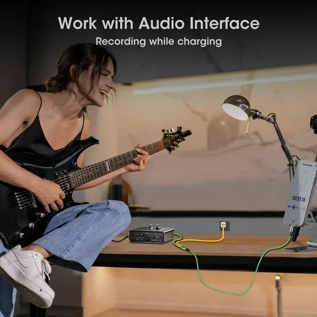 Alt view image 3 of 5 - COOLSELL OTG Cable with Charging, iPhone Live Streaming Audio Cable from Audio Interface, Mixer, Sound Card, Microphone to Phone,Mac,iPad for Podcast, Creator and Musician