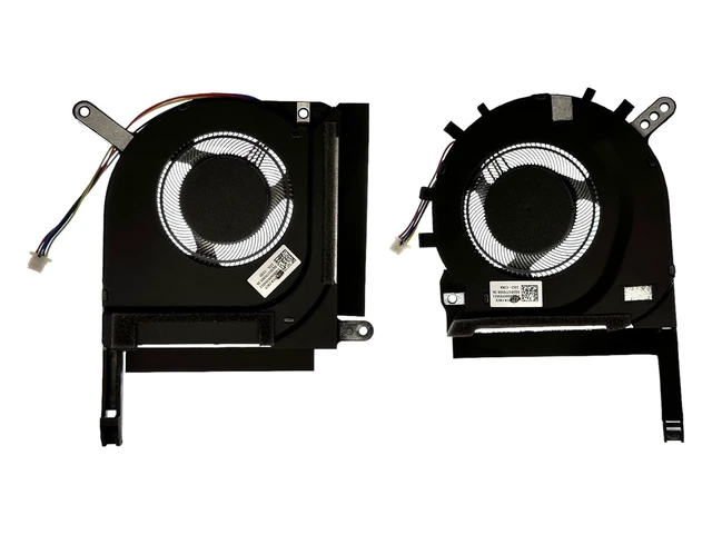 Alt view image 4 of 5 - VoltaGuru New Laptop CPU+GPU Cooling Fans for Asus TUF Gaming F15 FX506HC, FX506HCB, FX506HE, FX506HEB, FX506HF, FX506HM, FX566HC, FX566HM, F17 FX706HC, PN: DFS5K22B056738, DFS5K2211533718