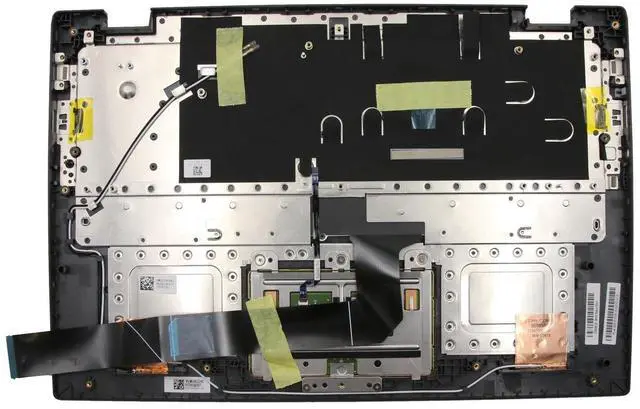 Alt view image 2 of 5 - wzqrps Replacement for Lenovo 14e Chromebook S345-14AST 81MH 8IWX Laptop Upper Case Palmrest Keyboard Touchpad Assembly 5CB0S95246 Mineral Grey