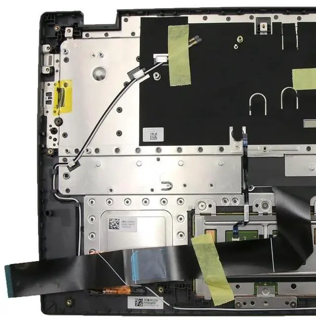Alt view image 4 of 5 - wzqrps Replacement for Lenovo 14e Chromebook S345-14AST 81MH 8IWX Laptop Upper Case Palmrest Keyboard Touchpad Assembly 5CB0S95246 Mineral Grey