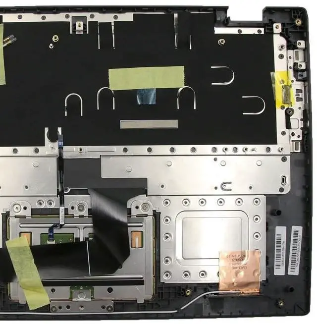 Alt view image 5 of 5 - wzqrps Replacement for Lenovo 14e Chromebook S345-14AST 81MH 8IWX Laptop Upper Case Palmrest Keyboard Touchpad Assembly 5CB0S95246 Mineral Grey