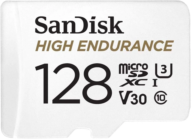 Alt view image 2 of 5 - SanDisk High Endurance 128GB Class 10 Memory Card Compatible with Dash Cams