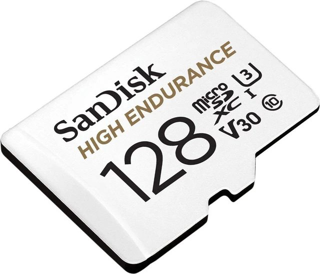 Alt view image 3 of 5 - SanDisk High Endurance 128GB Class 10 Memory Card Compatible with Dash Cams