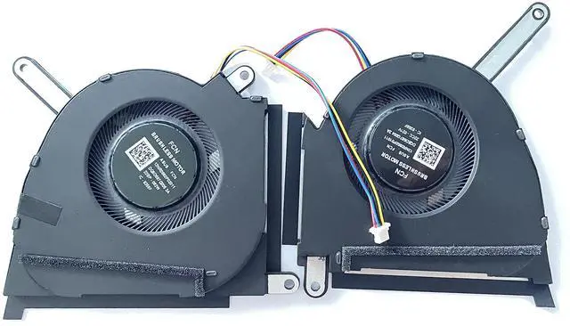 Main image of Fleshy Leaf Replacement CPU+GPU Cooling Fan for ASUS TUF Dash (2022) F15 FX517 FX517ZC FX517ZR RTX 3050 3050Ti DC5V Series DFS5K22305283E FP85 DFS5K22115371E FP86