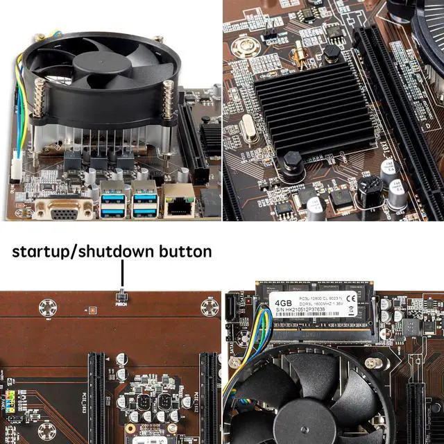 SUOHUI GPU Mining Rig Complete Mining Server Case for Ethereum/ETH ...