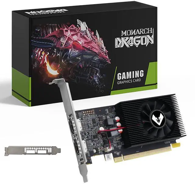 Main image of MOUGOL AMD Radeon R7 350 4GB Low Profile Graphics Card, Dual HDMI Ports, 4GB GDDR3 128-Bit, SFF Half-Height Video Card for Slim Desktop PC, Support Windows 10/8.1/7 (Not Compatible with Win11) GPU