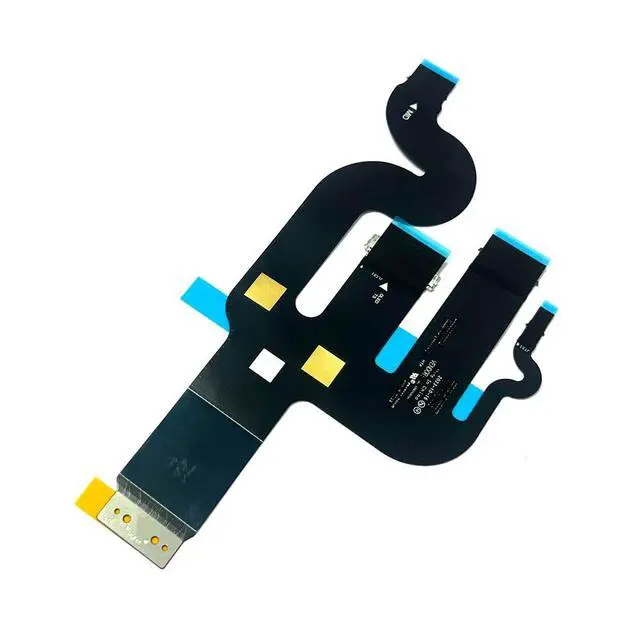 Alt view image 2 of 3 - Zahara White Touch LCD Screen Video Display Flex Cable Replacement for DELL XPS 14 9440 IDP41 OLED TS F74MG 0F74MG LF-M892P DA30001YU12