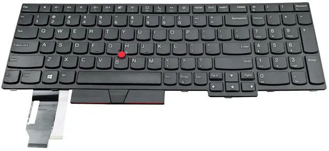 Alt view image 5 of 5 - BestParts Non-Backlit Laptop Keyboard Replacement for Lenovo Thinkpad T15 T15 Gen 2 P15s Gen 1 P15s Gen 2 US Layout Black Frame 5N20V77963 5N20V78035 5N20V78144