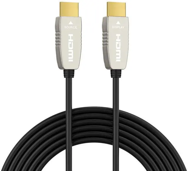 Main image of RUIPRO 4K HDMI Fiber Optic Cable 20 Feet 18Gbps 4K@60Hz ARC HDR10 Ultra Slim Flexible HDMI 2.0b Cable