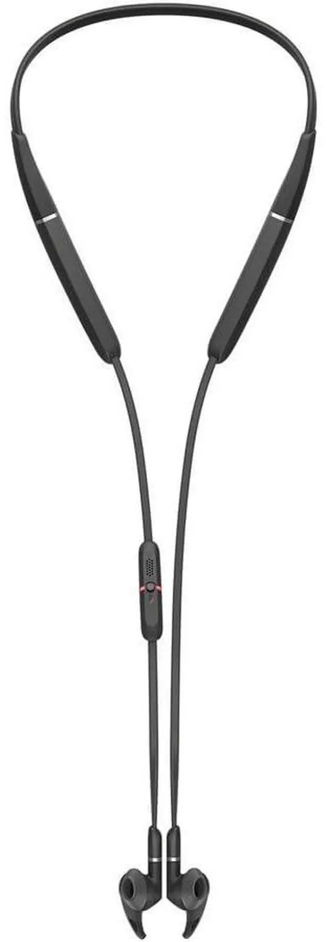 Alt view image 4 of 5 - Jabra Evolve 65e Wireless Neckband Headset, Link 370, MS-Optimized Bluetooth Headset with up to 13 Hours of Battery Life Superior Sound for Calls and Music
