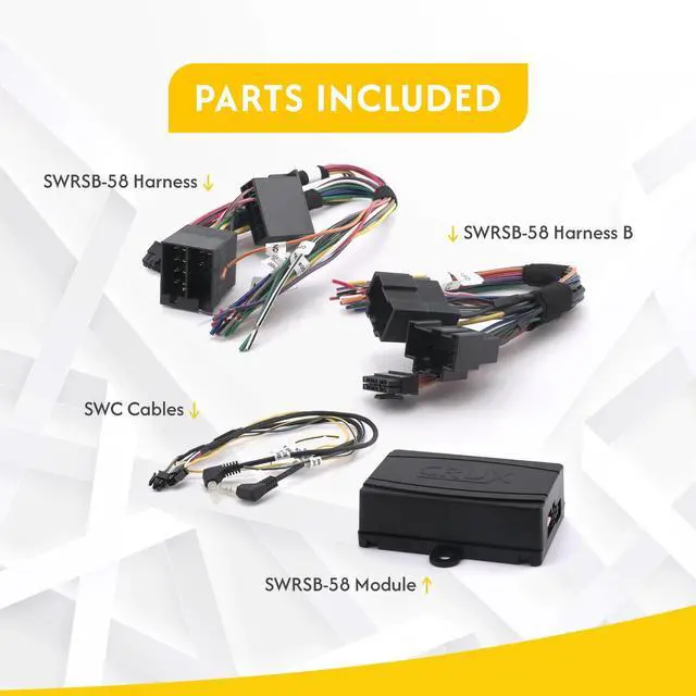 Alt view image 3 of 4 - Crux SWRSB-58 Radio Replacement Accessories
