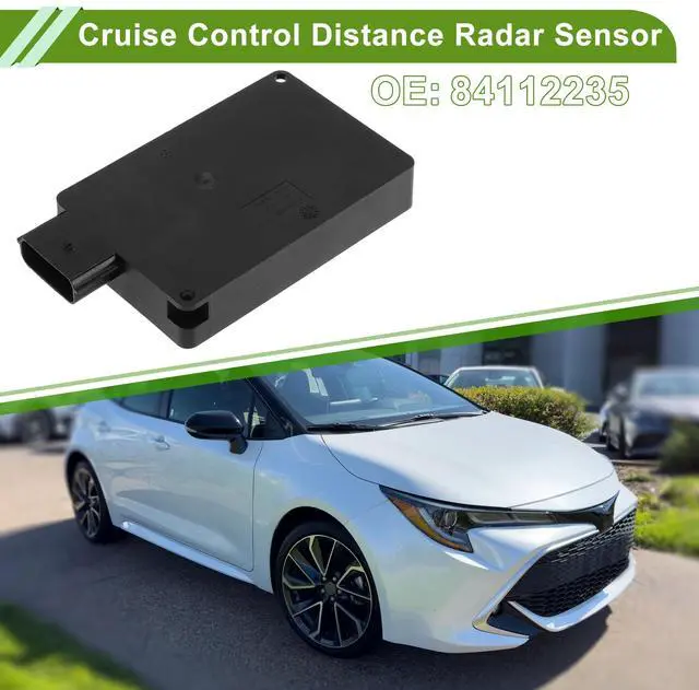 Alt view image 2 of 5 - HOPESPANNER No.84112235 Cruise Control Distance Radar Sensor for Cadillac ATS 2016-2019 Black Automotive Car Cruise Control Module Unit Plastic,Metal 1 Pcs