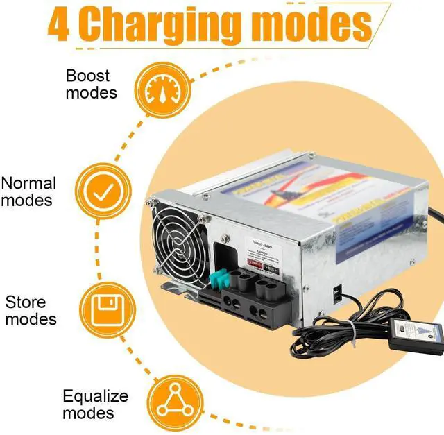 Alt view image 5 of 5 - PD9260 RV Power Converter, 60Amp 120V to 12V RV Converter Charger 9200 Series Converter/Charger for RV Camper Caravans Trailer