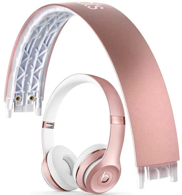 Alt view image 4 of 5 - Solo3 Headband Replacement Parts Accessories Solo 3 Head Band Top Repair Kit Compatible with Solo 3.0/Solo 2.0 Wired/Wireless (B0518/B0534) Headphones. (Rose Gold)