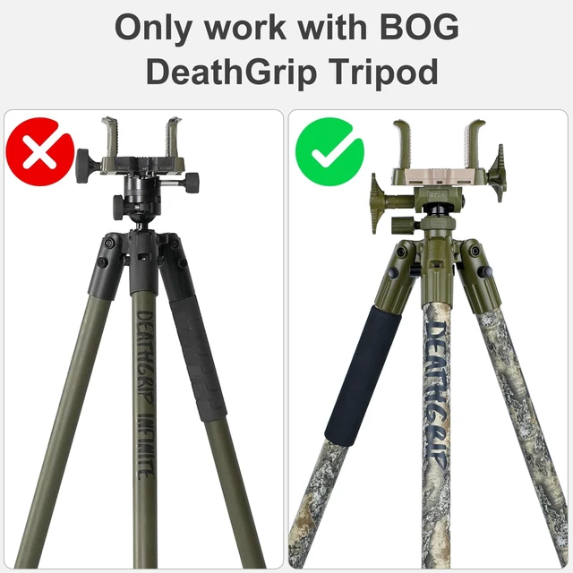 Alt view image 3 of 5 - 55mm Low Profile Arca Ball Head & Tripod Ball Head Conversion for BOG DeathGrip, WEYLLAN CH55 & BA5 Camera Tripod Head Mount with All Metal Converter Adapter, Mlok Rail Arca Swiss Quick Release Plate