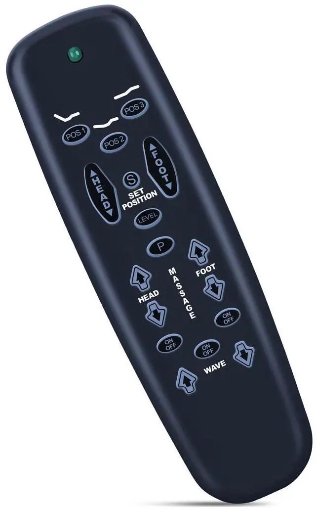 Main image of MOVHEIYL Replacement Remote Control Compatible for Tempur-Pedic Raven, Tempur Ergo Raven Adjustable Bed, for Lifestyles S-Cape E95, for Leggett and Platt Basis C3 Adjustable Bed