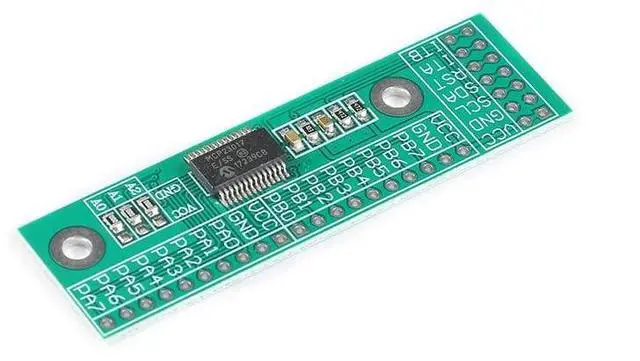Alt view image 3 of 5 - JESSINIE MCP23017-E/SS I2C IIC Expander Board Module I2C to 16IO IIC Input/Output Expansion Board MCP23017 3.0V-5.5V for Arduino