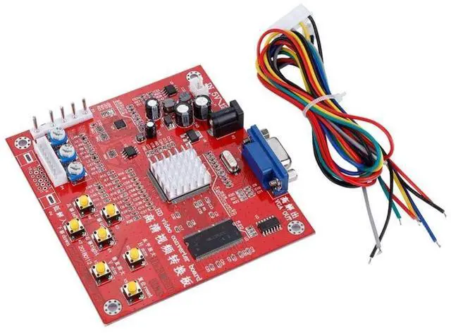 Main image of Socobeta CGA to VGA Converter, Video Game Converter Board RGBS/CGA to VGA High Definition RGB to VGA Converter