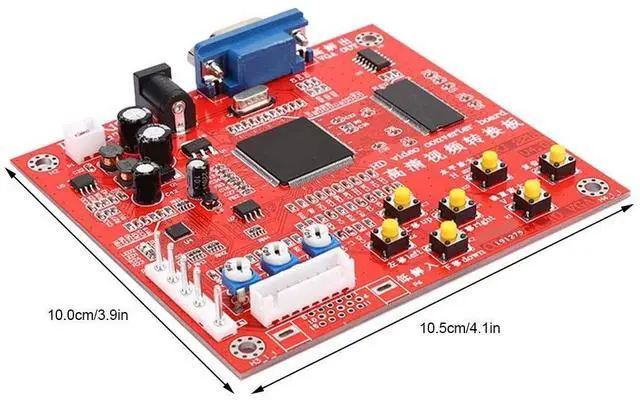 Alt view image 5 of 5 - Socobeta CGA to VGA Converter, Video Game Converter Board RGBS/CGA to VGA High Definition RGB to VGA Converter