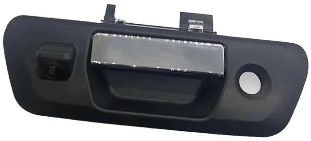 Alt view image 2 of 4 - Riloer Tailgate Handle Rear View Backup Camera with Dynamic Guidelines Black, Compatible with Nissan 2015-2018 Navara D23 NP300, CCD (Charge-Coupled Device) Tailgate Door Handle Camera